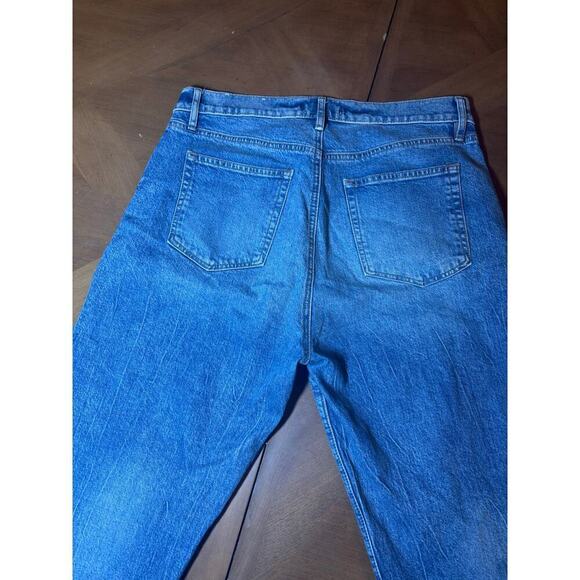 Loft jeans high waisted straight crop size 29 in excellent condition - Picture 12 of 13